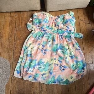 Floral Kids Dress - Multicolor